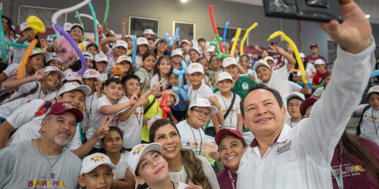 Arranca Báaxal Paal 2026; miles de niñas y niños disfrutarán un verano lleno de deporte y diversión