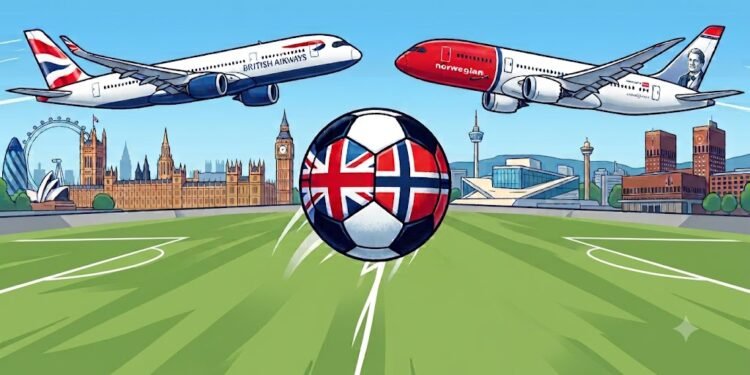 ¿Cambiarías tu logo por 24 horas? Así comenzó la apuesta entre Norwegian y British Airways