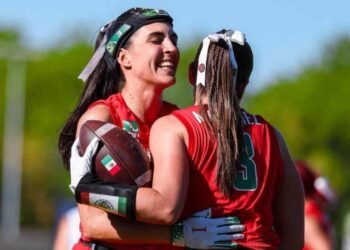 Alemania no pudo frenar a México en el Mundial de Flag Football, pierde 38-14
