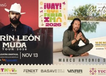 ¡Xmatkuil se prende! Carín León y “El Buki” cantarán en noches consecutivas