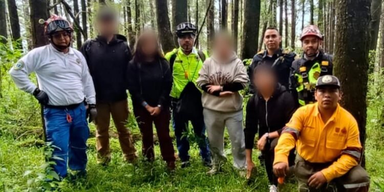 ¡Horas de angustia en Los Dinamos! Rescatan a cuatro estudiantes extraviados