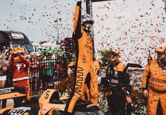Dos carreras, dos victorias: el día que Pato O’Ward conquistó la IndyCar
