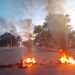 Protesta por desalojo bloquea el Periférico a la altura de San José Tecoh