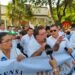 Protesta taurina y animalista eleva la tensión en el Monumento a la Patria