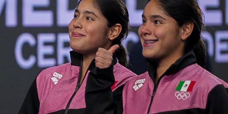 Gemelas de oro y plata: Mía y Lía Cueva hacen historia para México