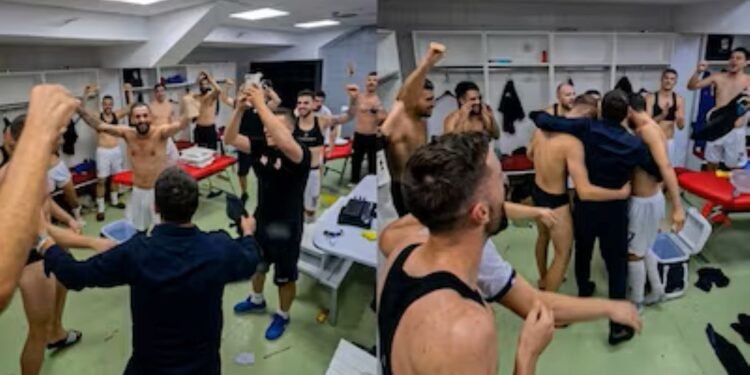 ¿Ganar 4-0 tiene premio? Mira lo que apareció en el vestuario del Dinamo City