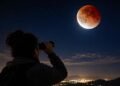¡La Luna se teñirá de rojo! México podrá ver un eclipse parcial esta semana