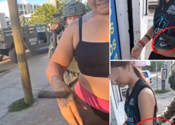 Bajo cuestionamiento, revisión militar a una adolescente en calles de Mazatlán