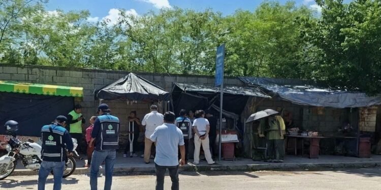 Adiós a los puestos frente al O’Horán: retiran a 15 ambulantes