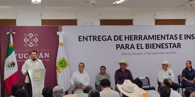 ¿Qué apoyos recibió la UGRY? Entrega herramientas e insumos por más de 67 mdp