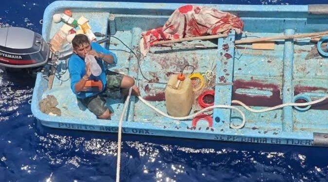 Aún no es rescatado el pescador Héctor Márquez