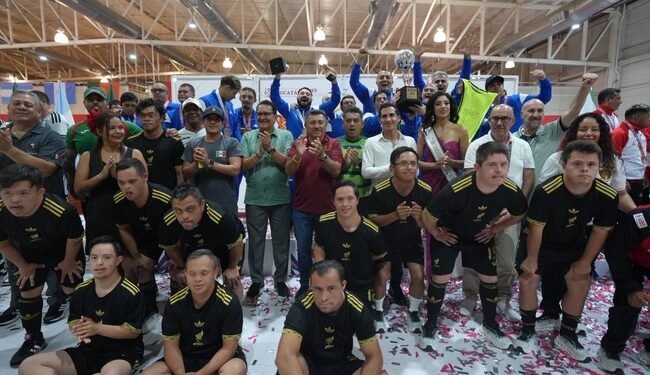 Brasil se corona en la Copa del Mundo de Futsal Down Yucatán 2026