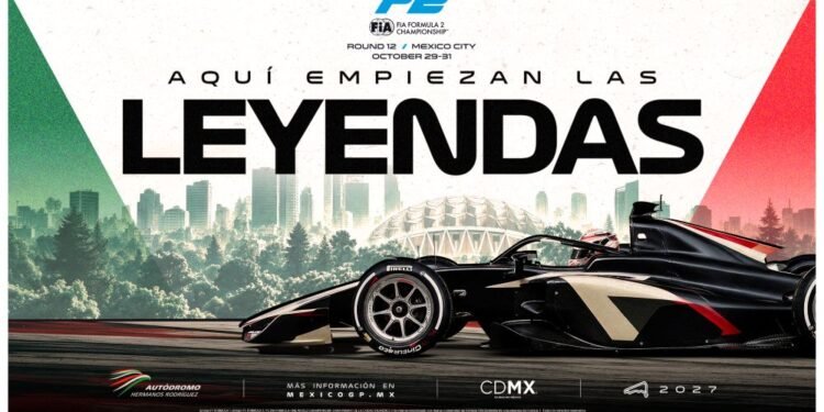 México acelera en grande: Fórmula 2 llegará por primera vez en 2027