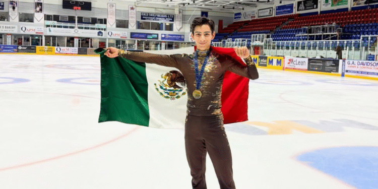 ¡México brilla sobre hielo! Donovan Carrillo conquista el oro en Escocia