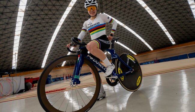 Yareli Acevedo va por otro oro mundial; encabezará a México en el ciclismo de pista en China