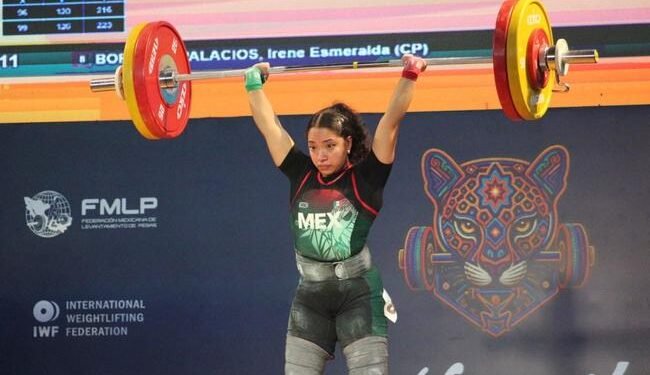 Triple oro para Borrego y más podios para México en el Panamericano de Pesas